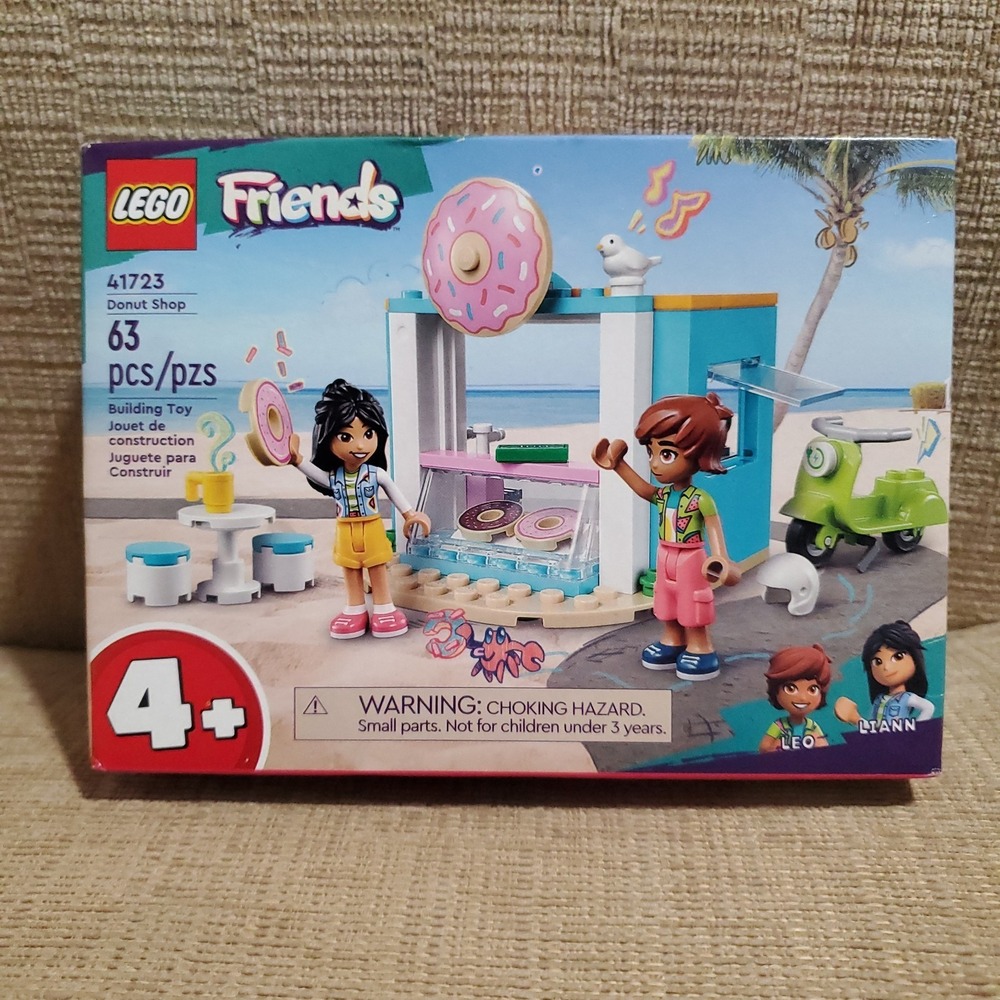 LEGO FRIENDS: Donut Shop (41723) 63 Pieces Age 4+ New Sealed Kids Gift